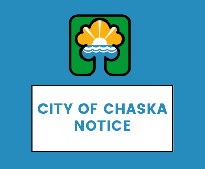 City of Chaska Notice, City of Chaska logo